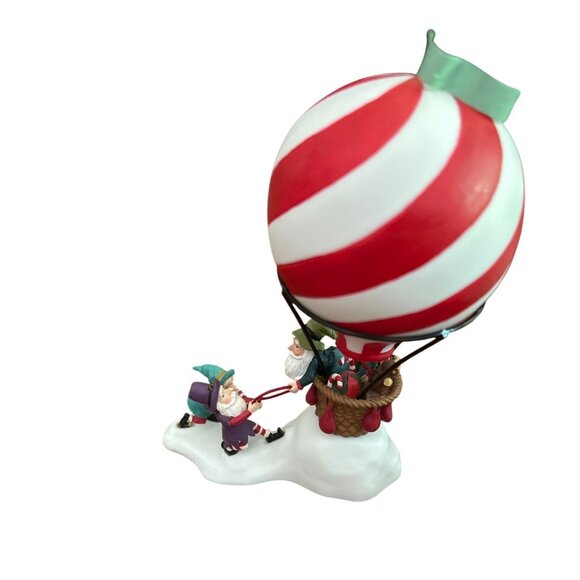 Department 56 North Pole - ‎ Dash Away Delivery Hot Air Balloon - Vintage 1998 - Picture 2 of 12